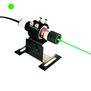 What is the advantage of 5mW to 100mW 532nm green dot laser alignment?